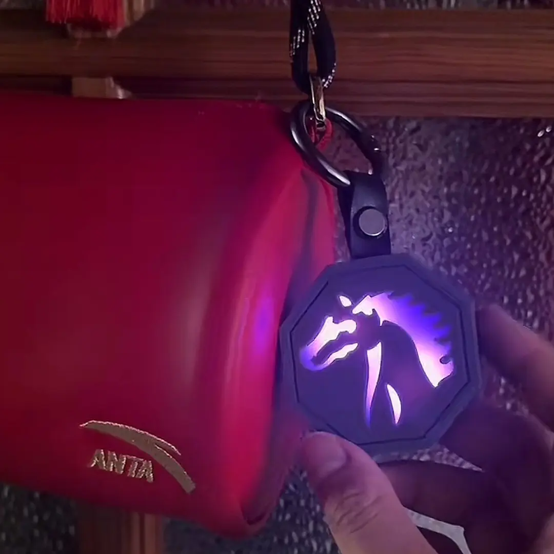 【按键发光】成龙历险记十二生肖符石动漫收藏礼物周边发光装饰摆件