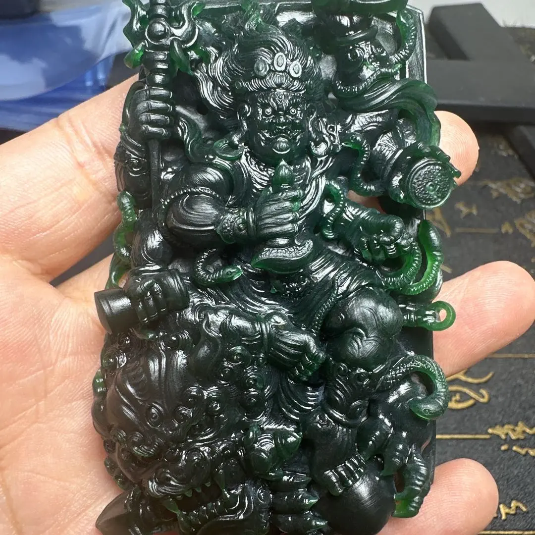 天然翡翠 A货大黑天