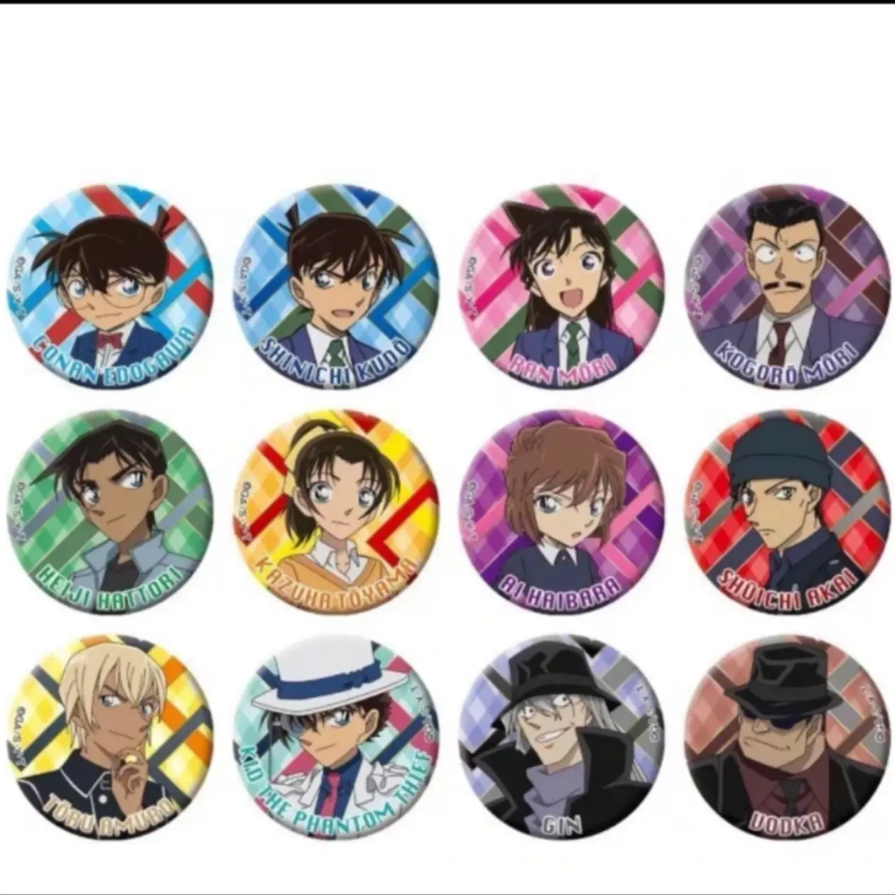 名侦探柯南Enksy迷你小吧唧盲盒默认代拆