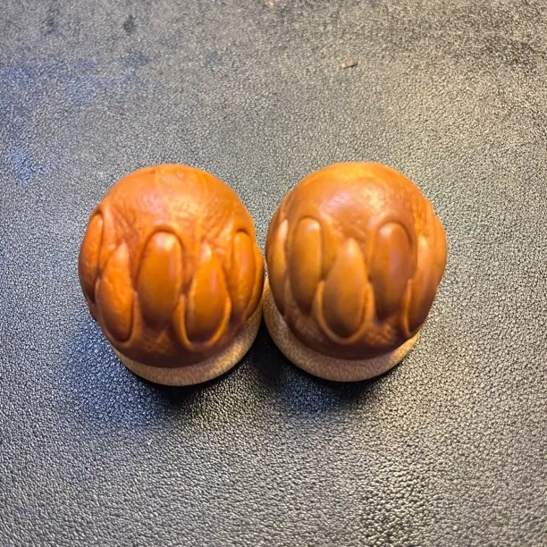 文玩橄榄核圆料吞噬手球