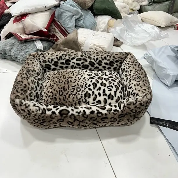 高奢仿兔毛秋冬保暖狗窝适合小中大型犬猫宠物用品