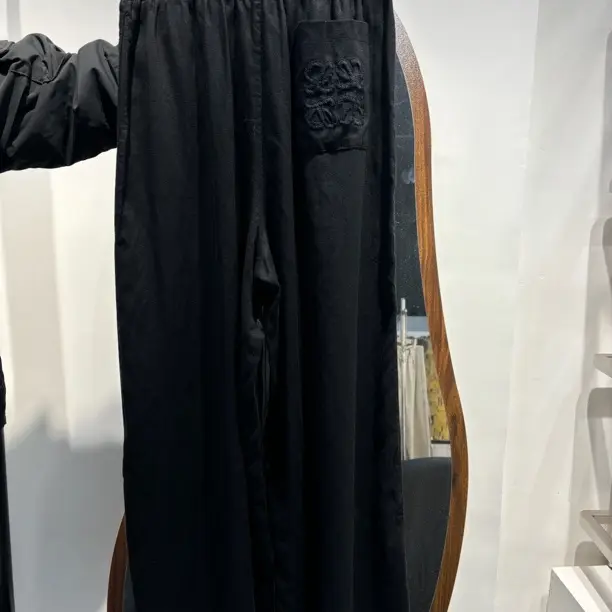 重工蕾丝拼接夏季嘻哈休闲长款裤