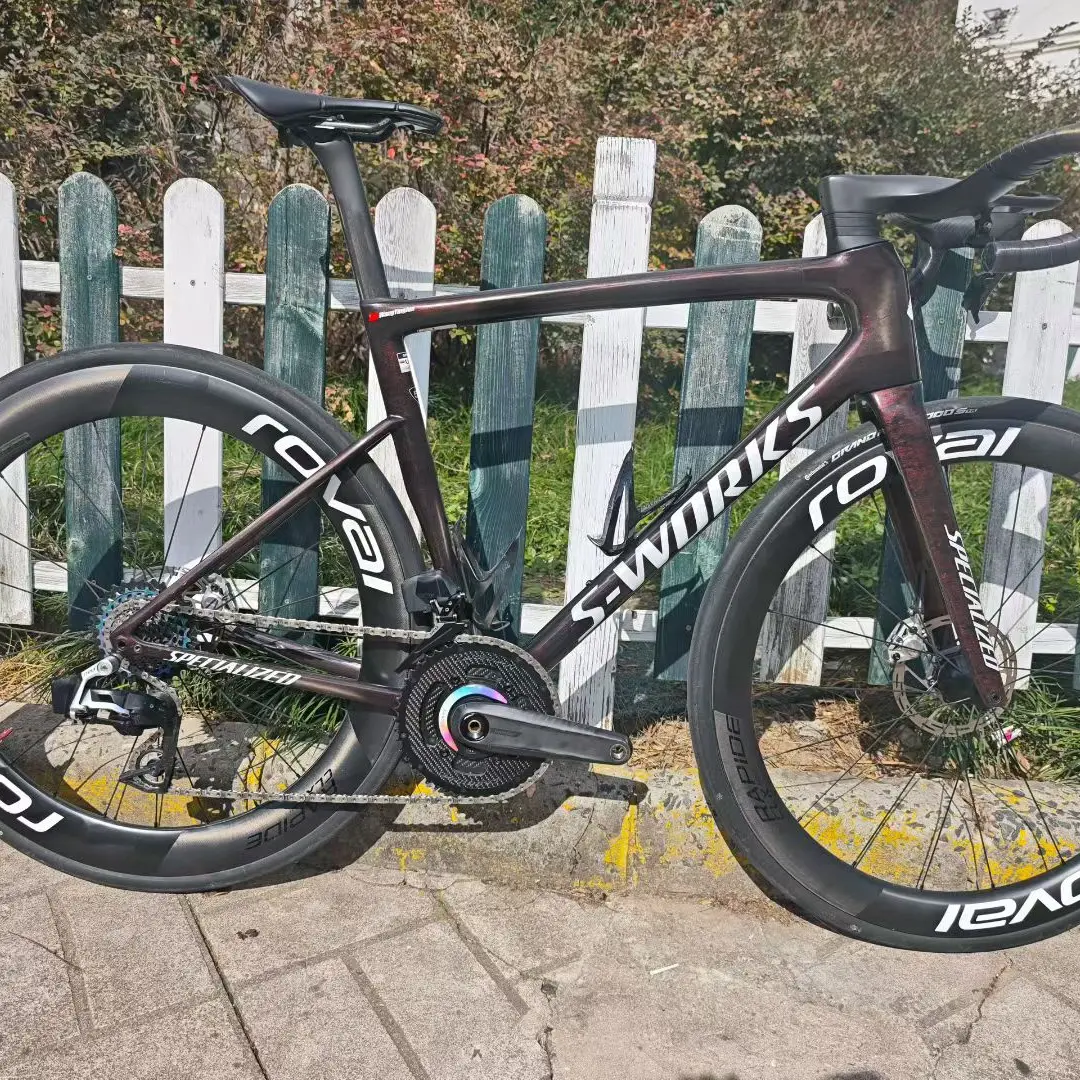 电变公路自行车竞赛款碳轮组一体把56码178-186适用