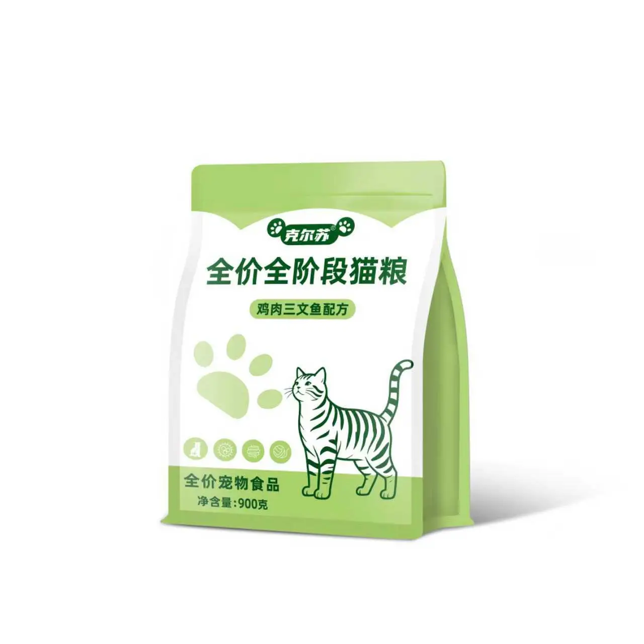 肉绒冻干鲜肉无谷猫粮成猫幼猫通用全阶段增肥发腮护肠道高营养