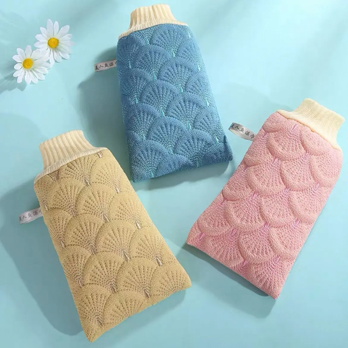 家用强力搓泥搓澡巾（拍一发三）