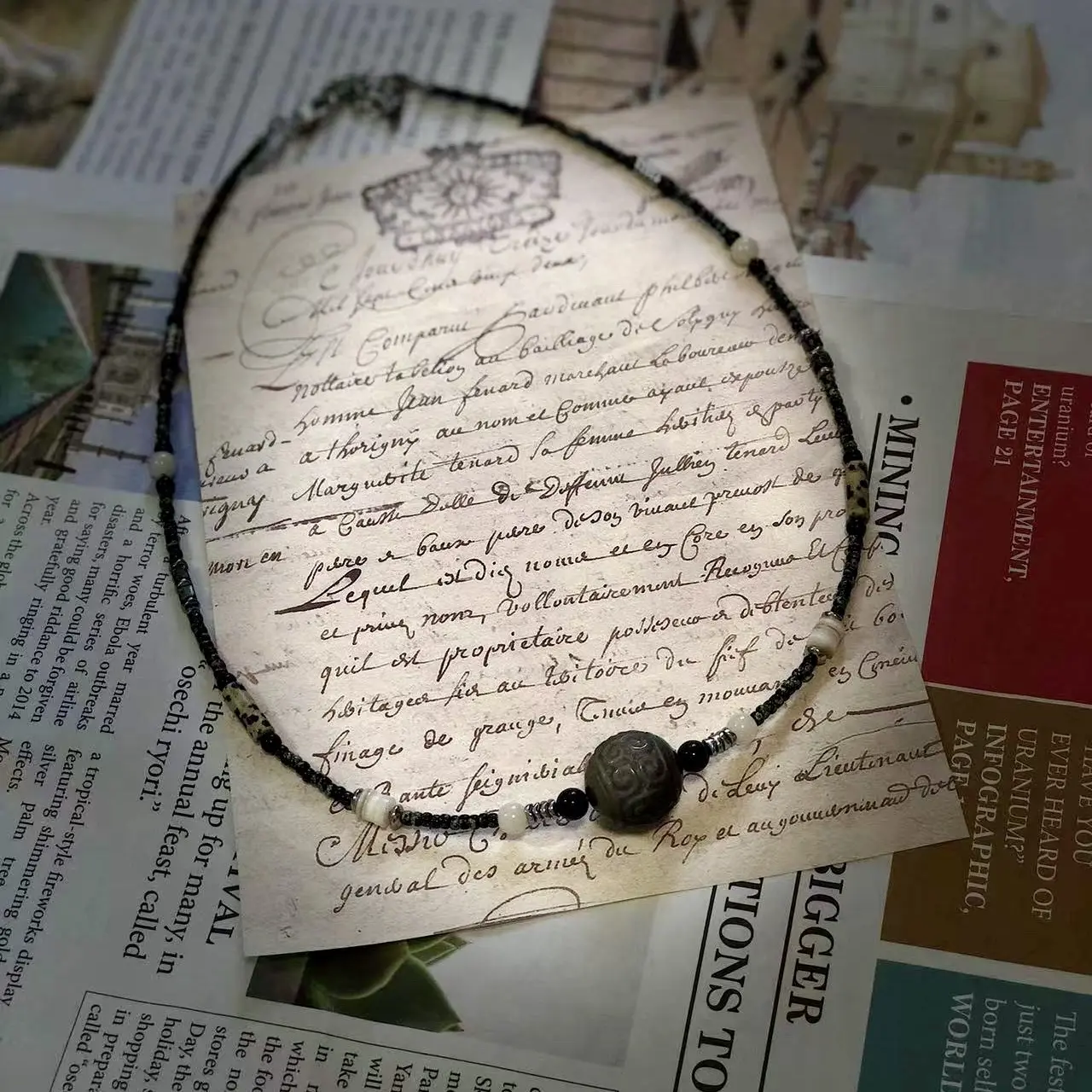 非金属亚克力手链 饰品手链配件散珠配件diy