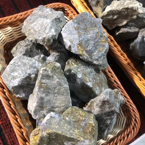 截图为准天然金矿石原石工艺品摆件