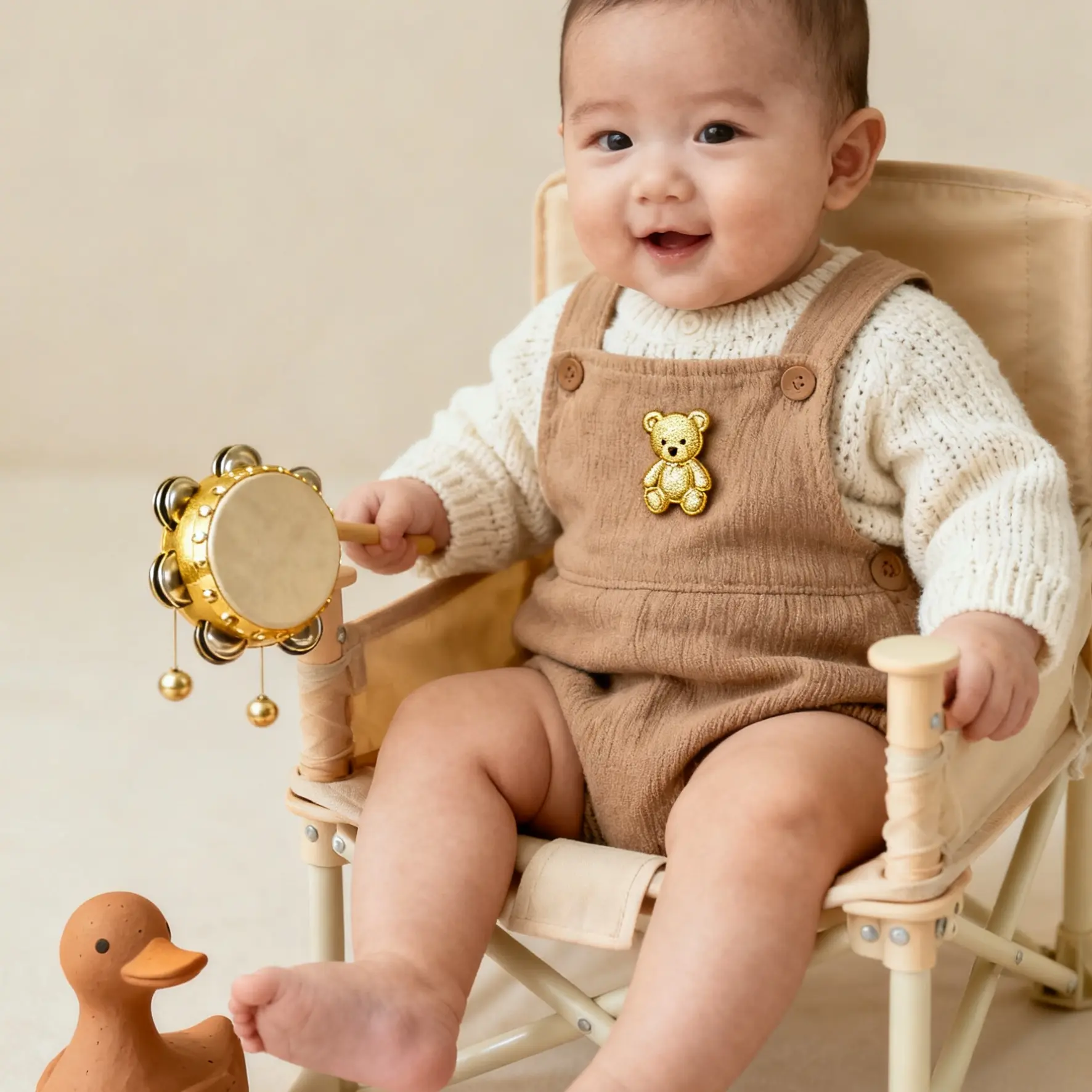 A类婴幼儿厚款棉服