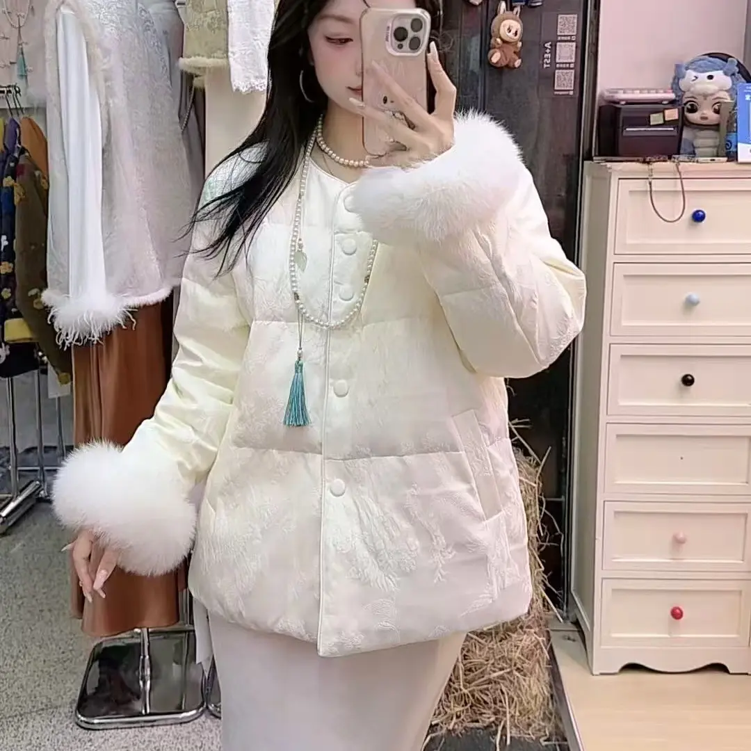 383新中式羽绒服
