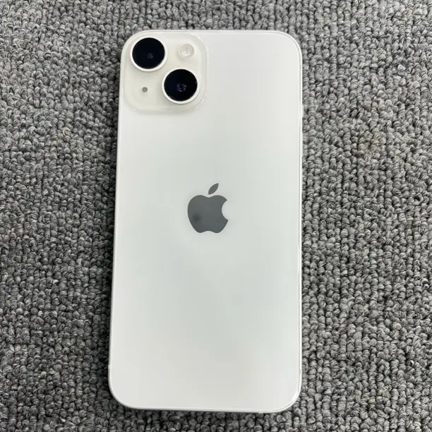 95新 Apple/苹果 苹果14 白色 256G 电池79%