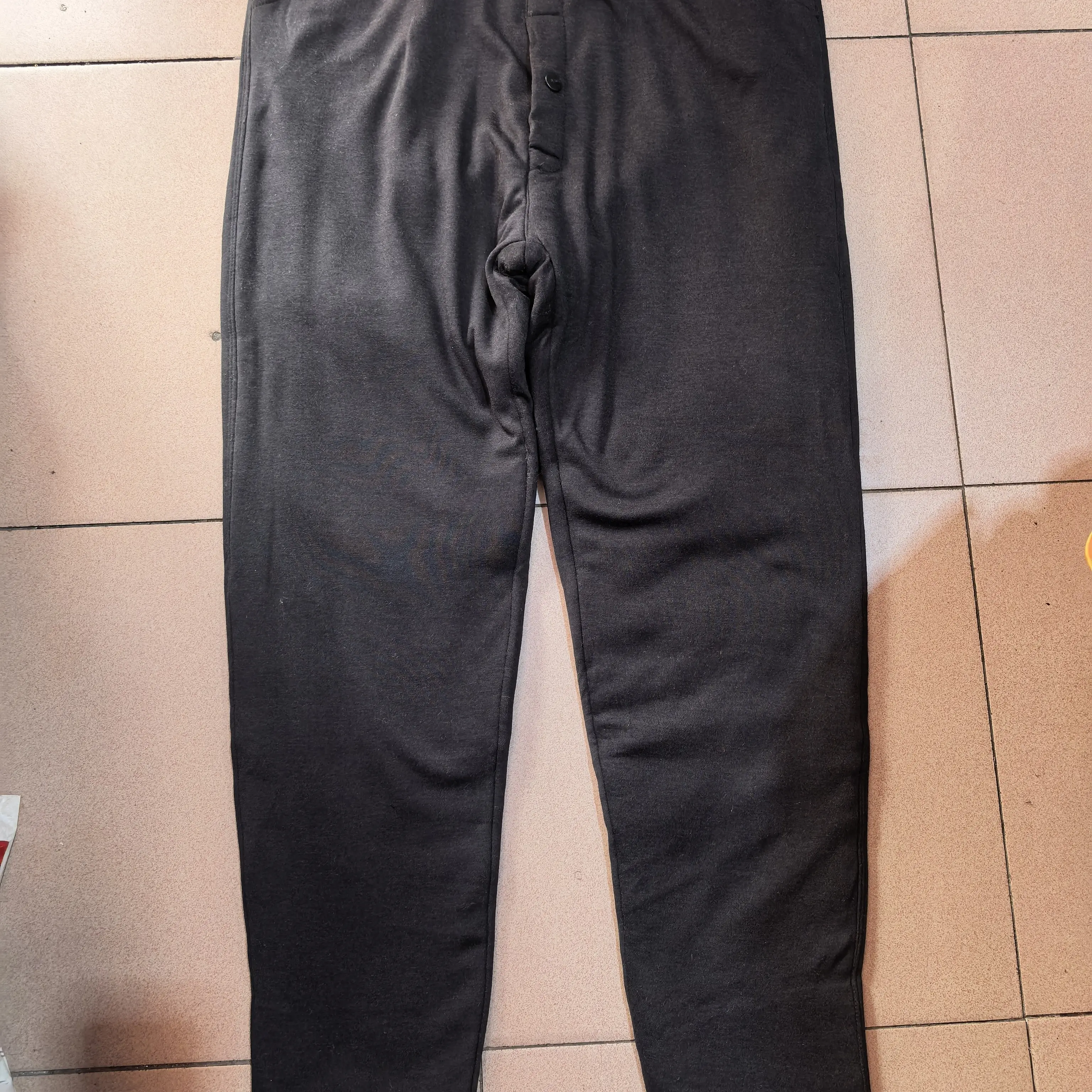 驼绒毛棉裤高腰男款保暖防寒内穿