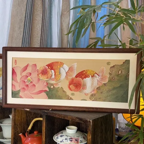 小鱼国画（画框 高阶 动物 生肖 人物 五合一）国风系统课