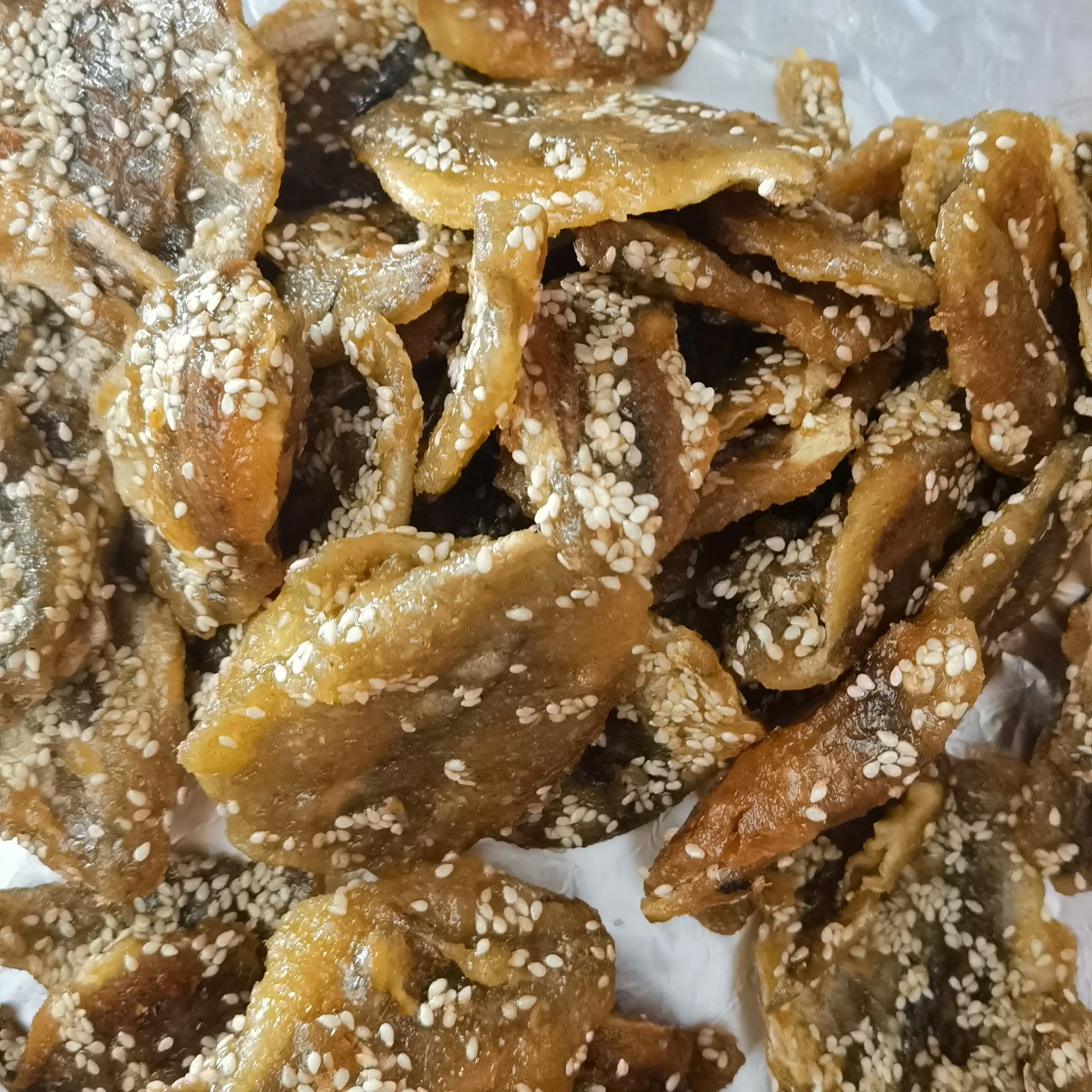 蜜汁香酥即食黄花鱼片海洋风味休闲零食