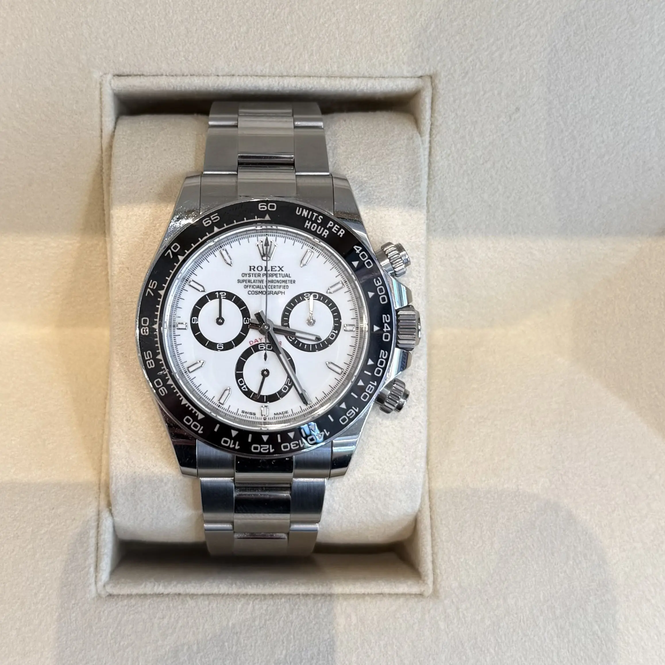 95新 Rolex/劳力士 劳力士126500白熊猫25年二手全套