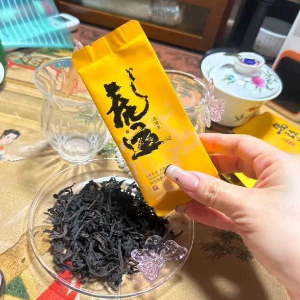虎运。炭焙手工武夷岩茶大红袍醇厚甘爽中轻烘培