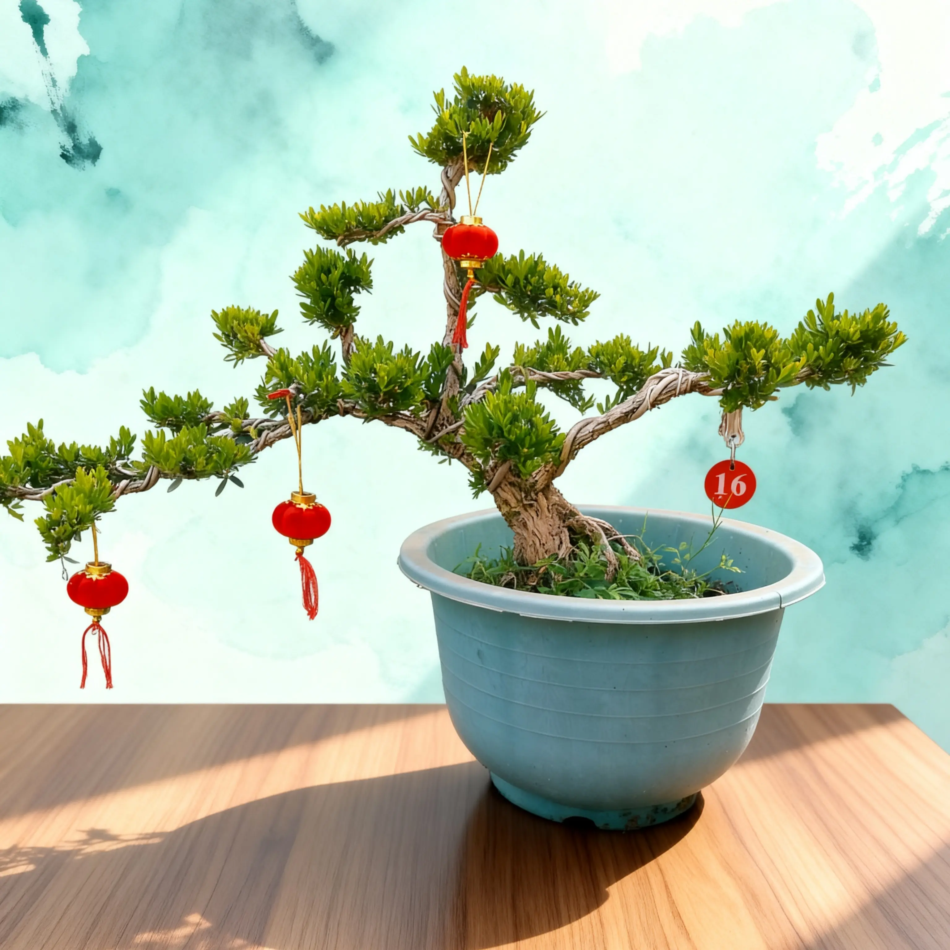 直播间专用黄杨盆景客厅办公室四季常青拍前咨询自行下单不发货