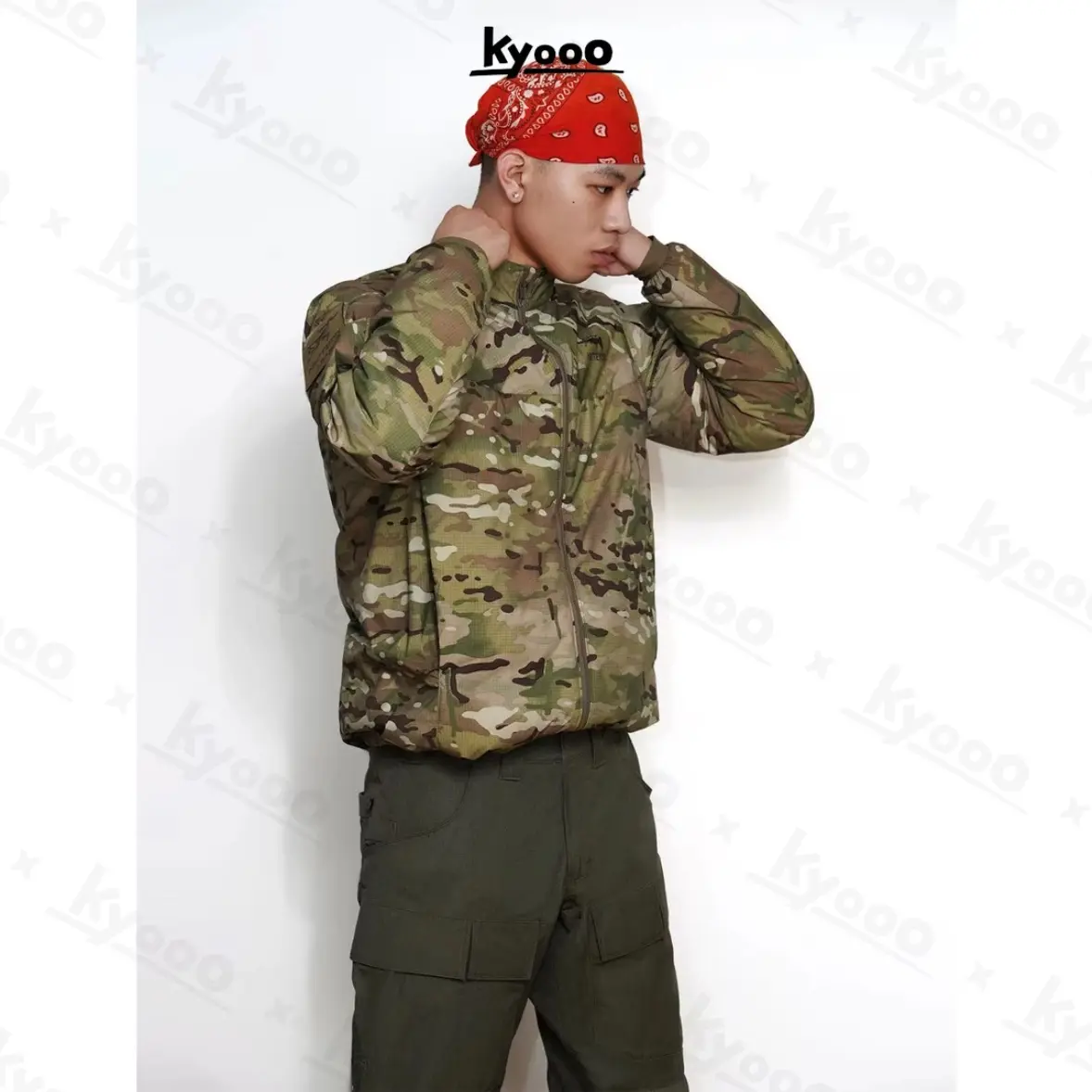 Arcteryx 始祖鸟/22款gen2.1cold立领迷彩棉服