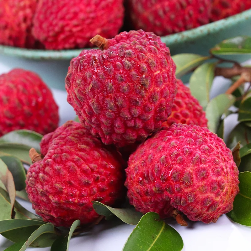 海南火山荔枝王2斤/4斤新鲜水果香甜多汁大果 顺丰包邮次日达荔枝同城送