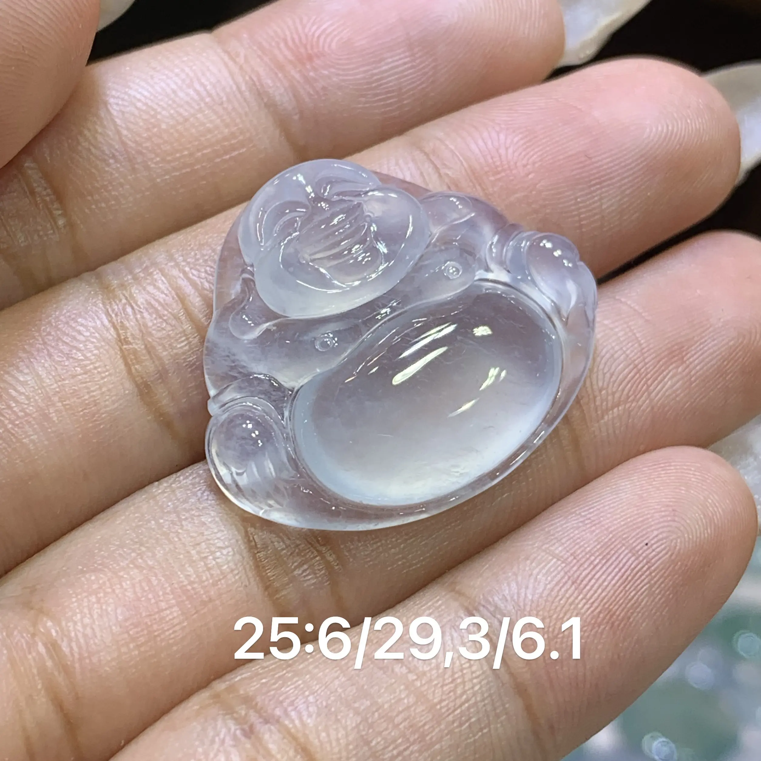 缅甸天然翡翠A货，种水好冰透耐看性价比很高，