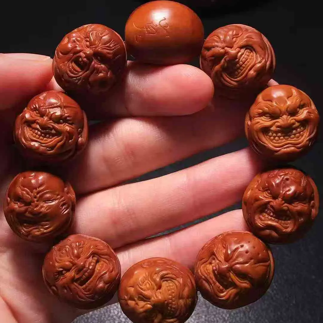 橄榄核恶僧手串山鬼作品恶僧1.9*2.1