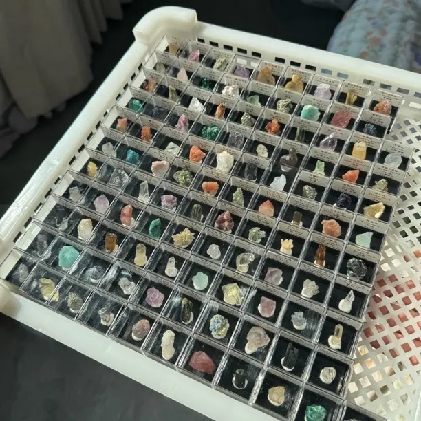 矿标专拍创意亚克力透明收纳盒