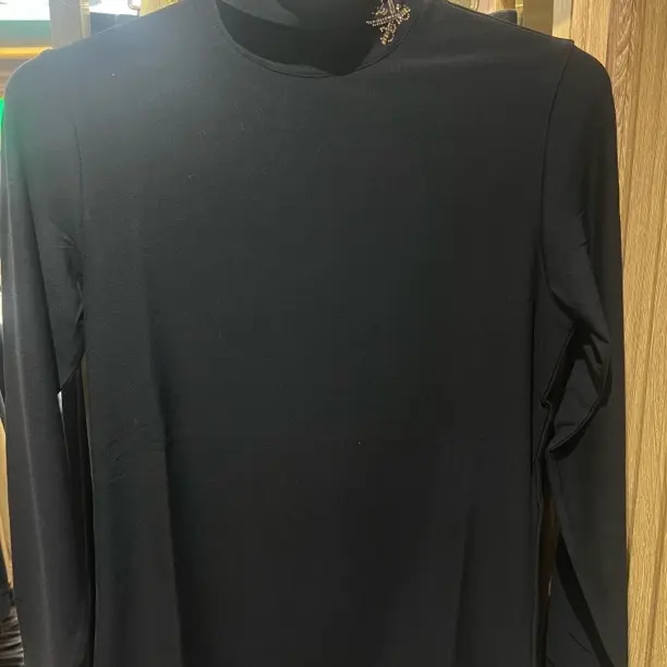 酒红色高领加绒长袖德绒修身打底衫秋冬女内搭百搭T恤