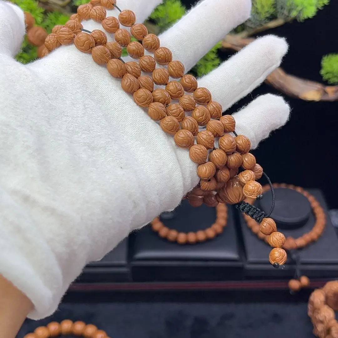 秦岭龙纹桃核，小尺寸天花版，高油高密