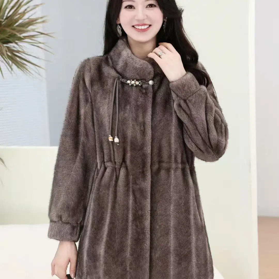 2025年冬季新款时尚中长款外套（825）