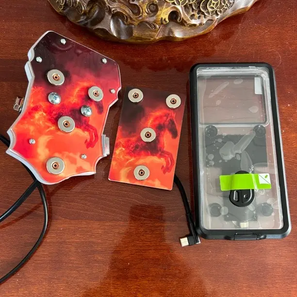 超级快充磁吸充电手机支架电动车摩托车外卖骑手骑行装备晴雨通用