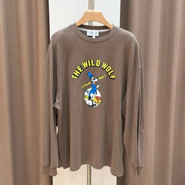 韩货秋季新款休闲百搭卡通印花长袖T恤（no退no换）全国顺丰包邮