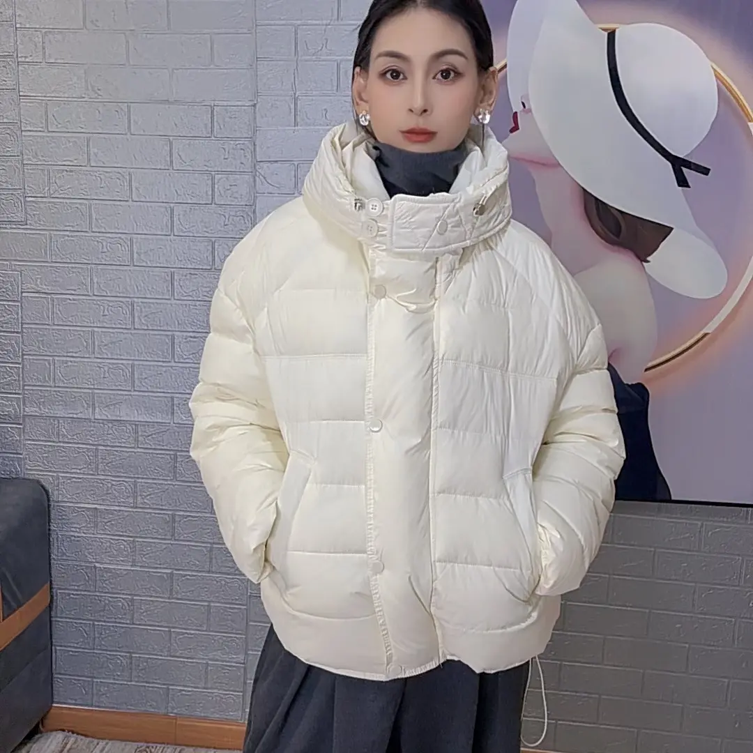 冬季新款韩版石墨烯排骨款保暖羽绒服