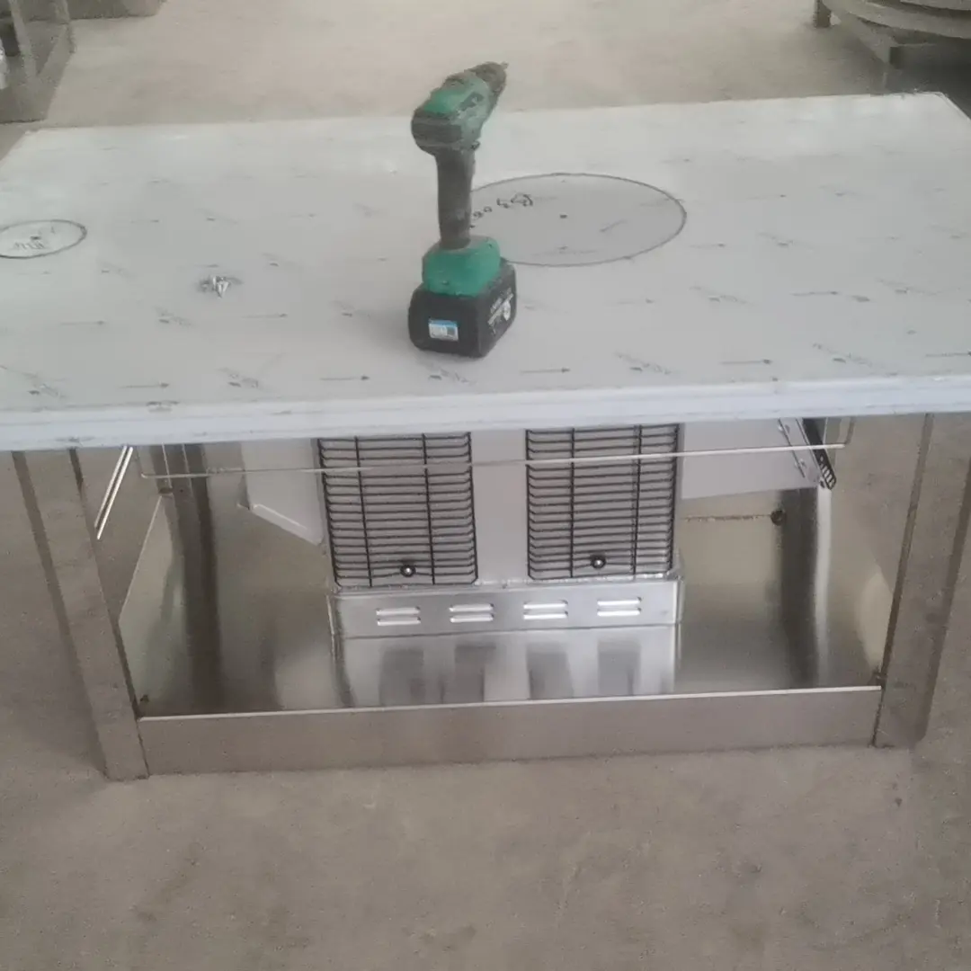 90*140长方形加厚不锈钢面板无烟气化炉