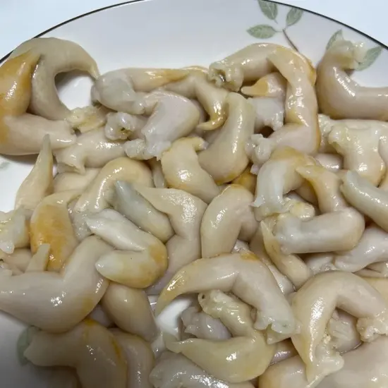 新鲜去壳无沙鸟贝肉熟冻刺身精选