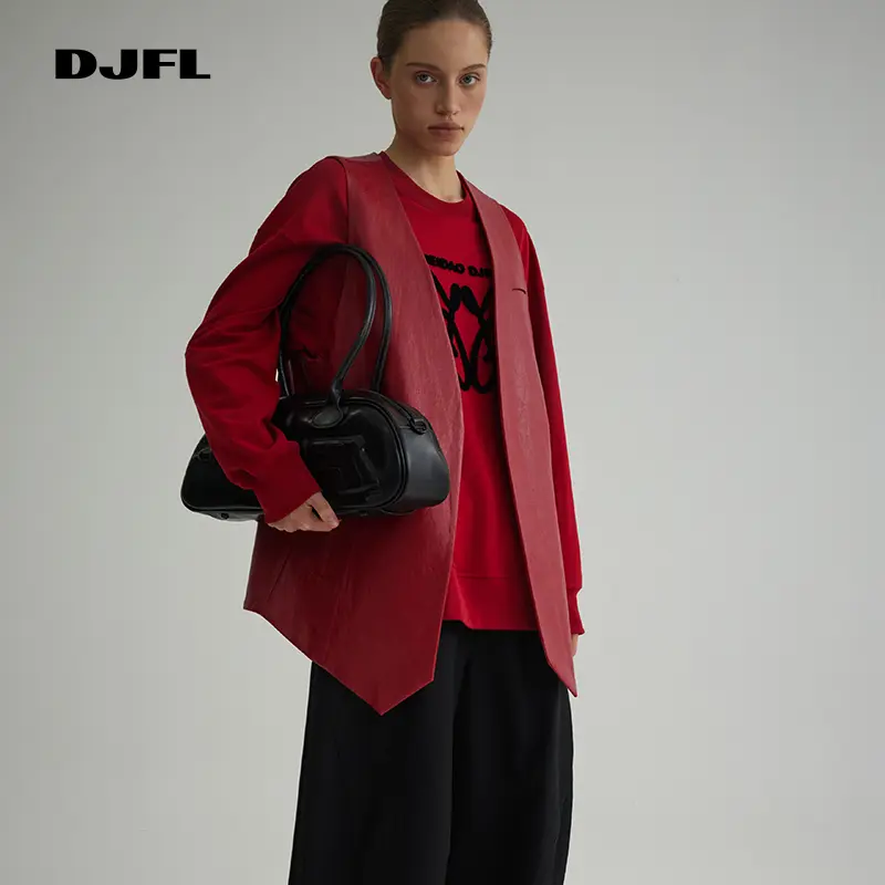 DJFL-25S1时尚户外休闲春季宽松马夹DWWS1W467