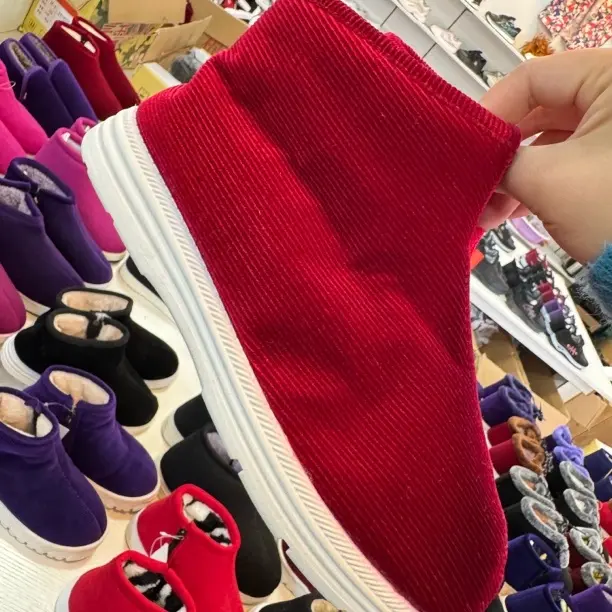 恩施手工棉鞋加绒加厚保暖男女防滑软底透气土家族平底布鞋