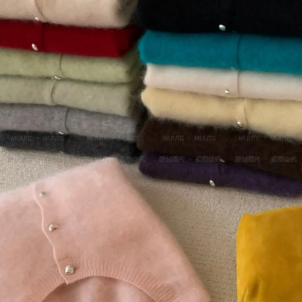 直播扣号下单冬季针织圆领厚款长袖上衣毛针织衫不起球薄款