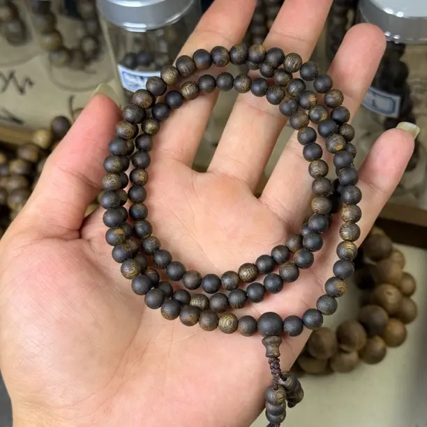 沉香毕业级卡6规格多圈15克+棋楠沉香手串多样性发一