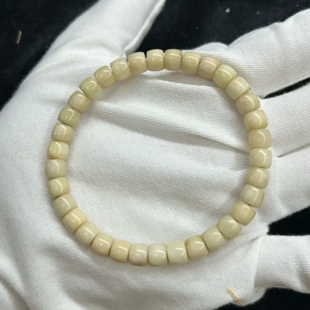 龙脊菩提原生态小白龙7/6mm直切单圈手串