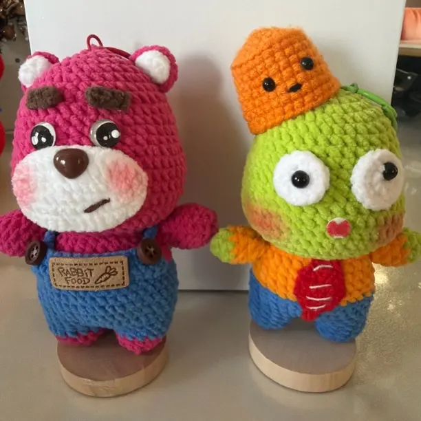 纯手工钩织玩偶礼物