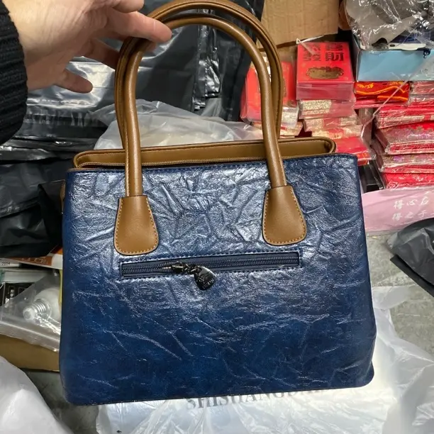 女士手提包时尚休闲百搭大容量中年妈妈包单肩斜挎包复古