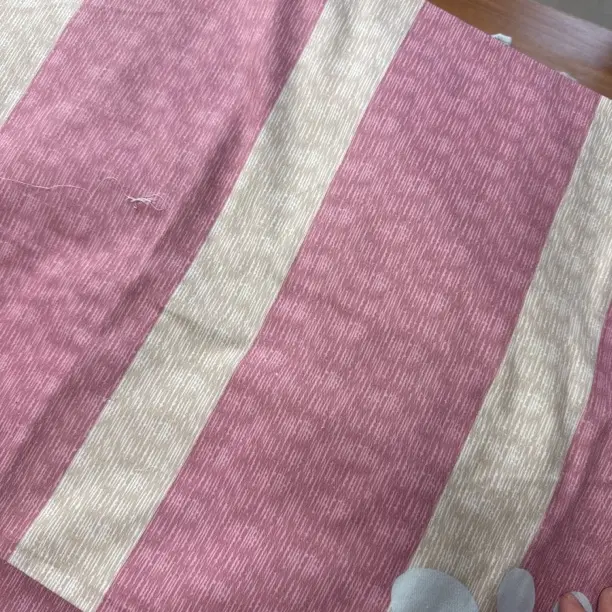 加厚全棉磨毛简约风老粗布被罩粉色单人双人通用床上用品