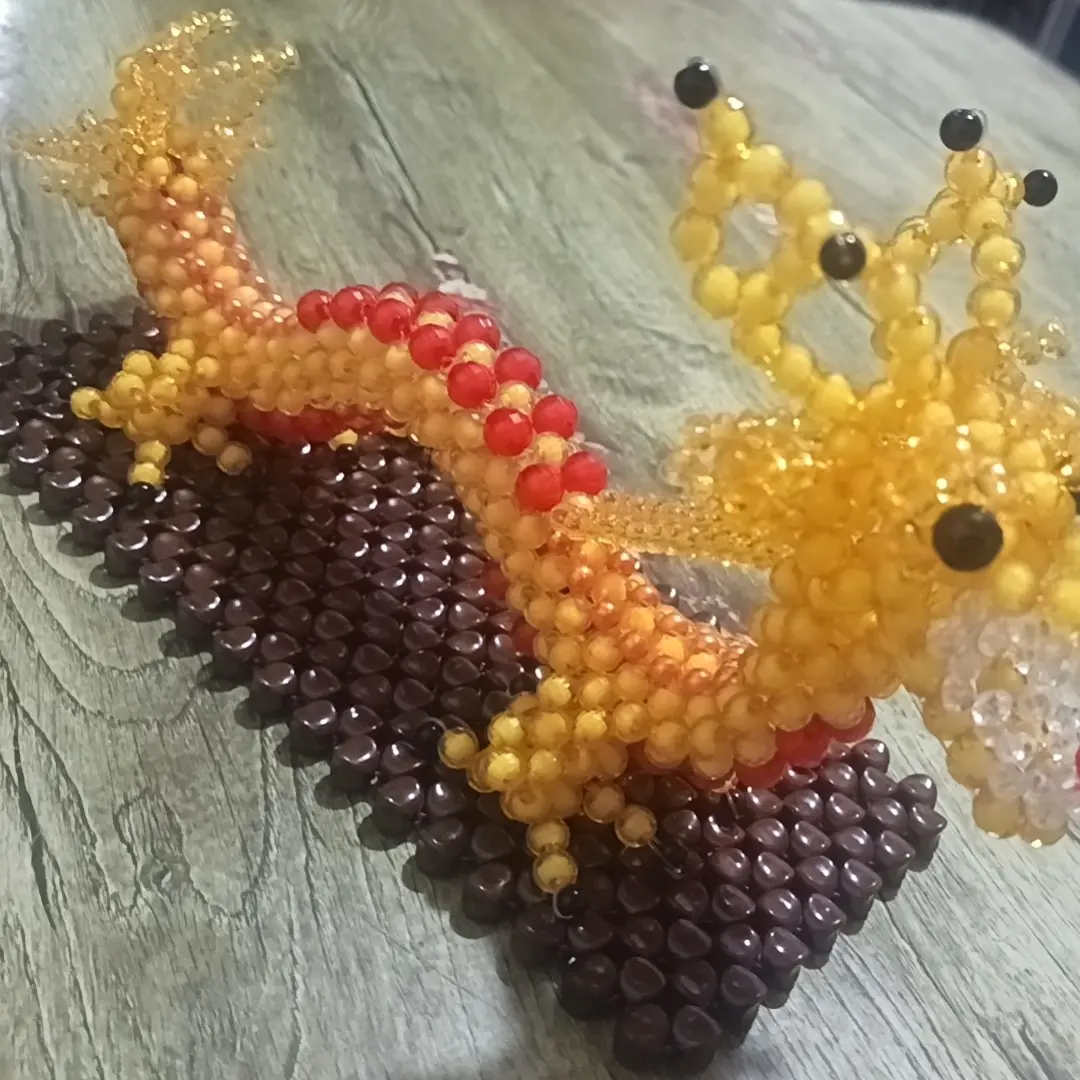 手工DIY家居龙的摆件