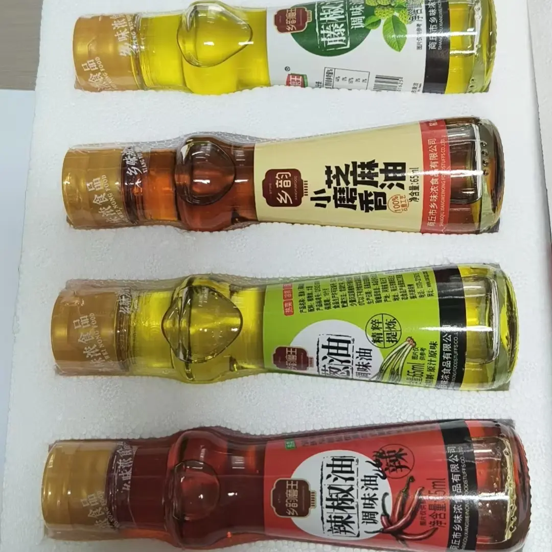 乡韵辣椒油 芝麻油 葱油 藤椒油 四件套