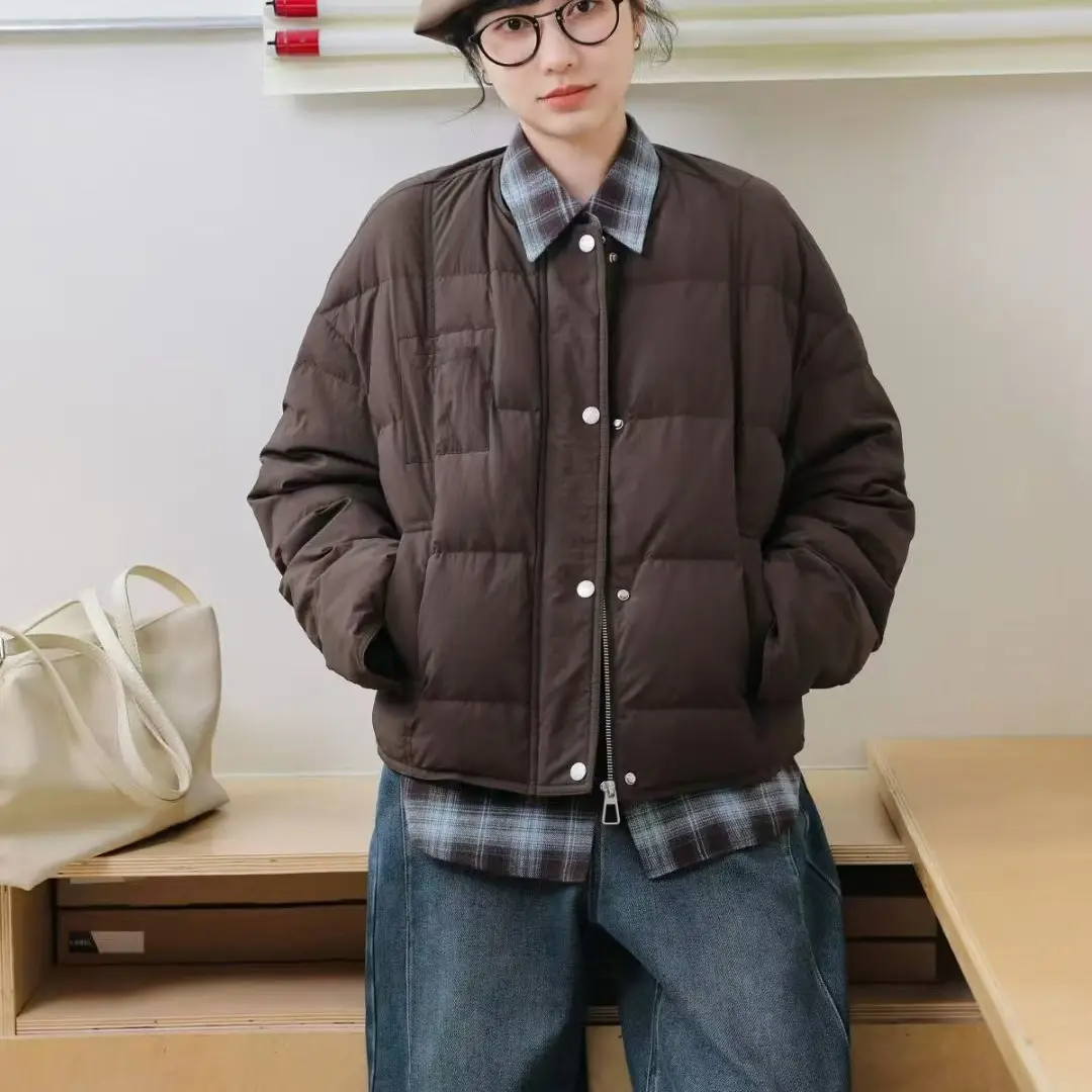 柚丁时尚女装短款羽绒服9A52Y27587