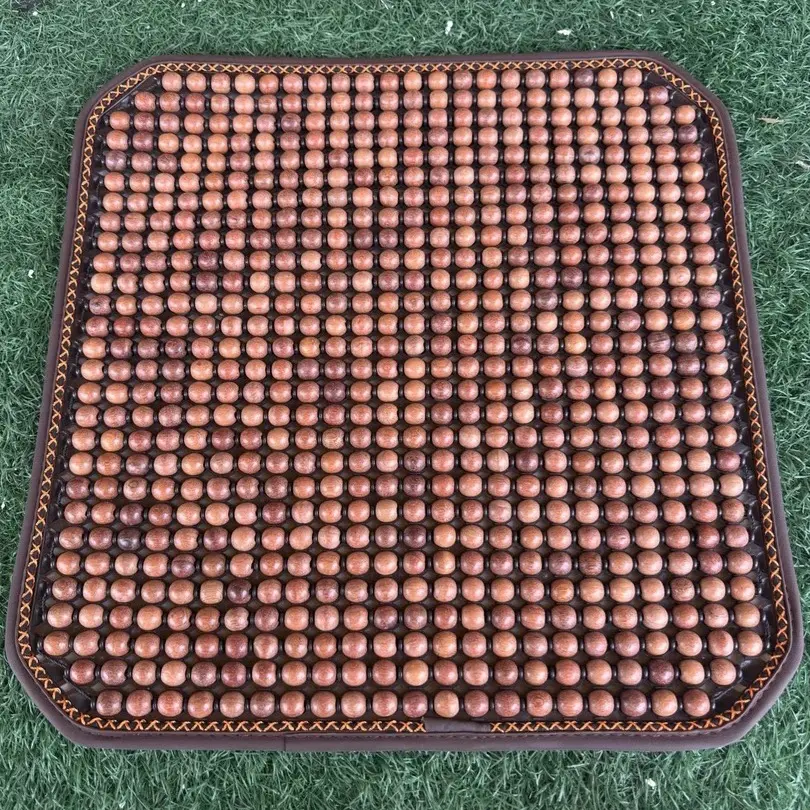 缅花珠子汽车坐垫四季通用防滑隔热透气夏季凉垫座椅沙发适用