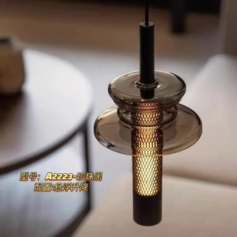 简约餐厅高级感氛围灯背景墙灯