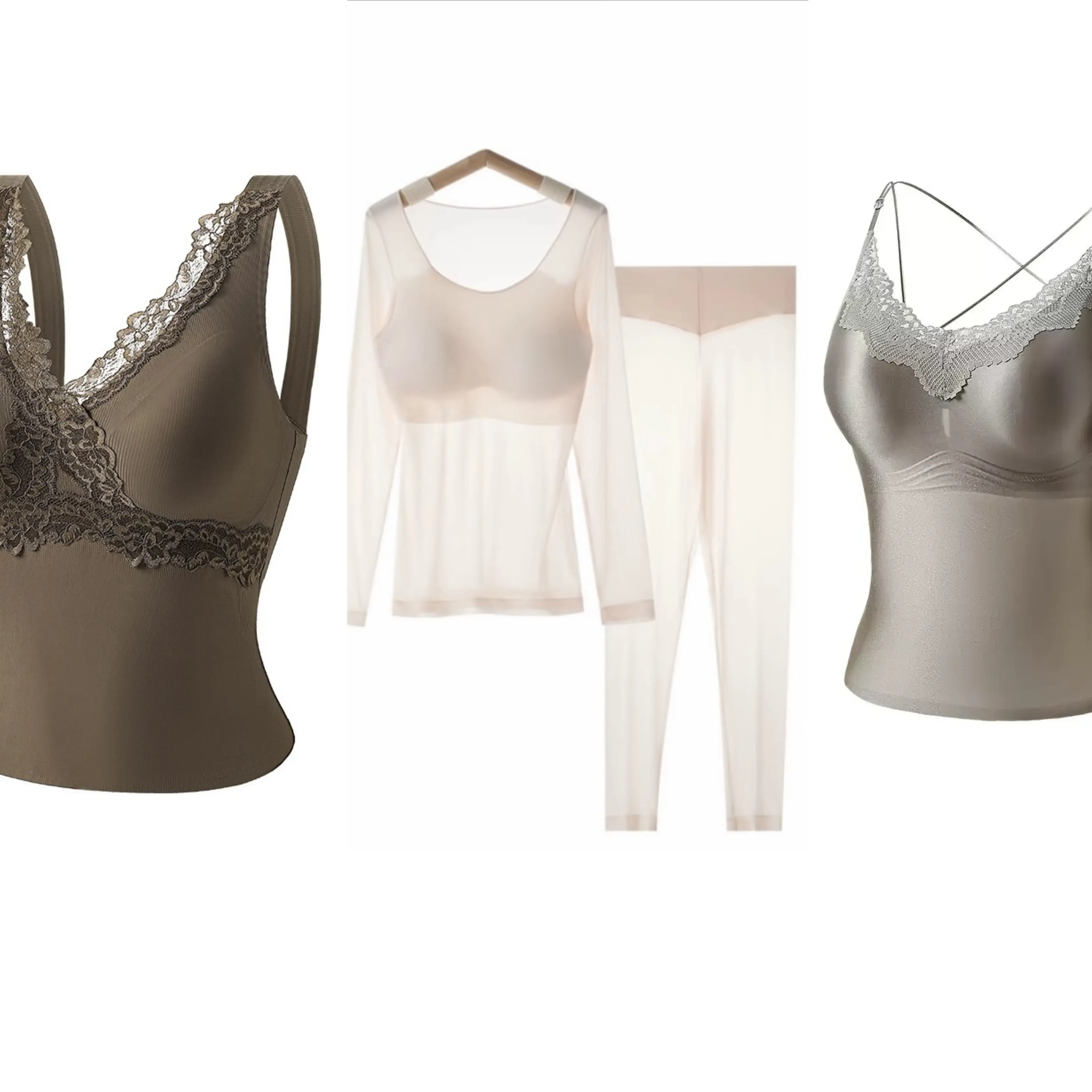 秀赛卡20皮肤衣塑身衣吊带系列粉丝专享自带乳胶杯垫