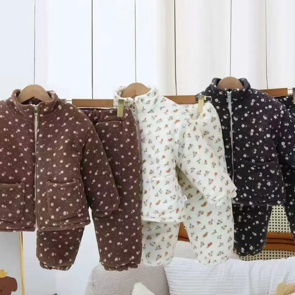 (戴帽款)儿童家居服睡衣套装