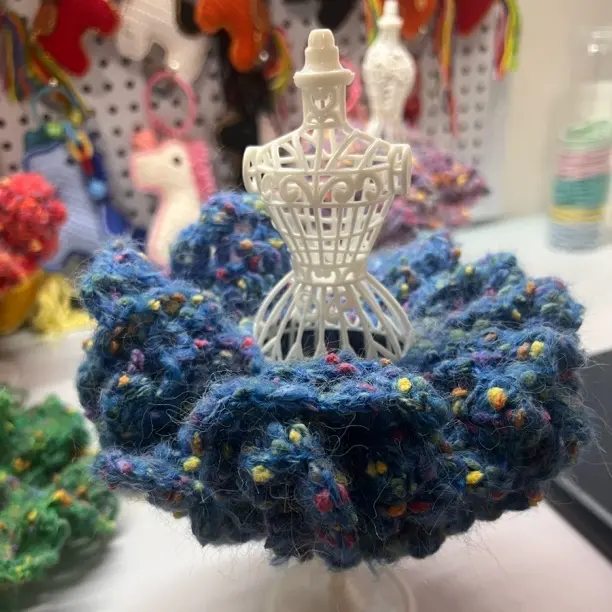 新款超软DIY纯手工针织毛线混线用于编织卡套包包