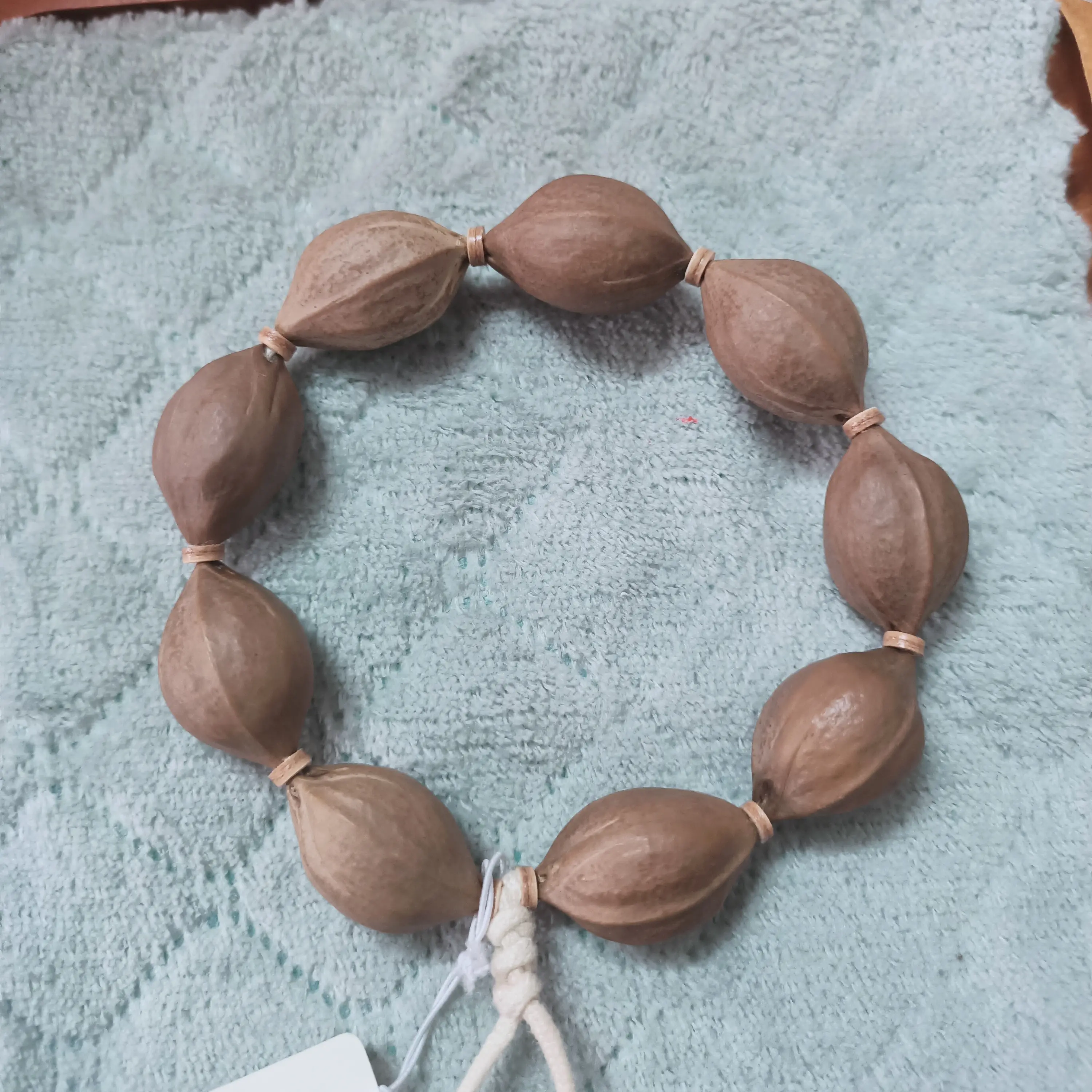 17.27精品款·梅林铁核原生态素串橄榄核树主一手货源 大雄铁核